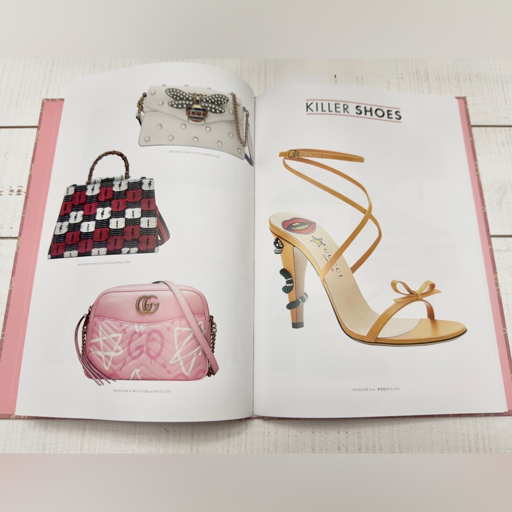 Rare Gucci Pink Star Pattern Notebook - Picture 5 of 7